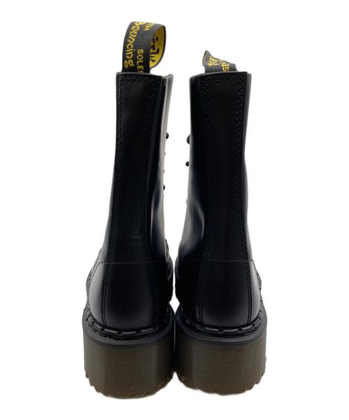 Dr.Martens（ドクターマーチン）Dr.Martens (ドクターマーチン) クレイジーボム 10ホールレースアップブーツ ブラック サイズ:8の古着・服飾アイテム