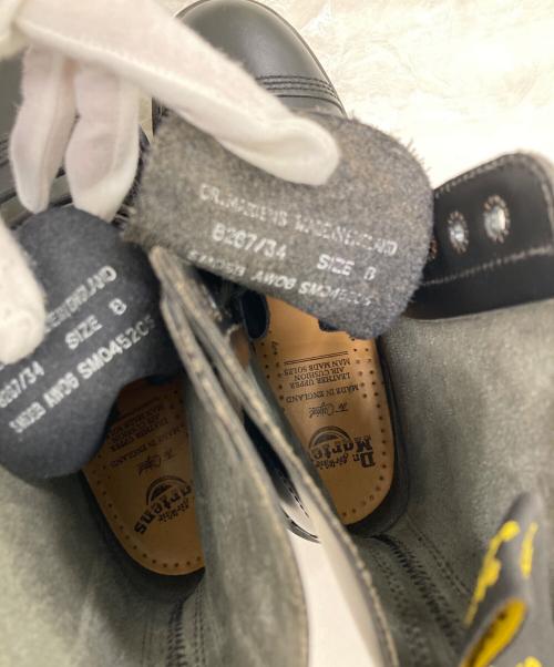 Dr.Martens（ドクターマーチン）Dr.Martens (ドクターマーチン) クレイジーボム 10ホールレースアップブーツ ブラック サイズ:8の古着・服飾アイテム