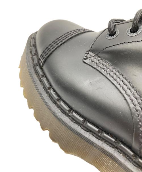 Dr.Martens（ドクターマーチン）Dr.Martens (ドクターマーチン) クレイジーボム 10ホールレースアップブーツ ブラック サイズ:8の古着・服飾アイテム