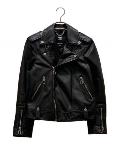 中古・古着通販】G-STAR RAW (ジースターロゥ) ラムレザーダブル