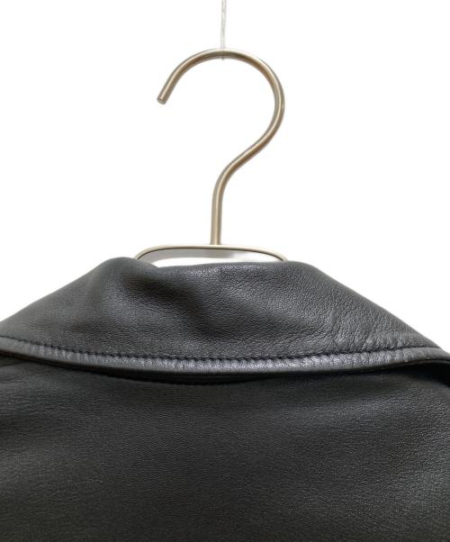 G-STAR RAW（ジースターロゥ）G-STAR RAW (ジースターロゥ) ラムレザーダブルライダースジャケット ブラック サイズ:ＸＳの古着・服飾アイテム