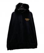 AVIREX×STAR WARSアヴィレックス×スターウォーズ）の古着「《STAR WARS COLLECTION》PATCH FOODIE」｜ブラック