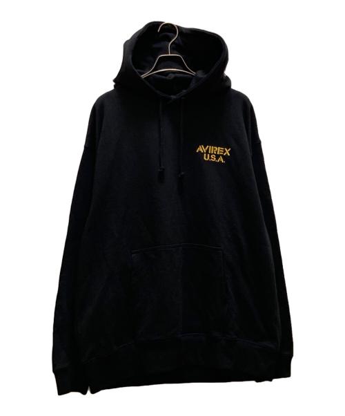 AVIREX（アヴィレックス）AVIREX (アヴィレックス) STAR WARS (スターウォーズ) 《STAR WARS COLLECTION》PATCH FOODIE ブラック サイズ:2XL 未使用品の古着・服飾アイテム