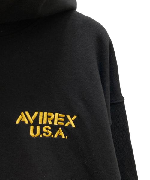 AVIREX（アヴィレックス）AVIREX (アヴィレックス) STAR WARS (スターウォーズ) 《STAR WARS COLLECTION》PATCH FOODIE ブラック サイズ:2XL 未使用品の古着・服飾アイテム