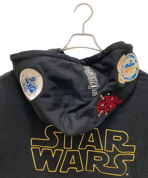 AVIREX（アヴィレックス）AVIREX (アヴィレックス) STAR WARS (スターウォーズ) 《STAR WARS COLLECTION》PATCH FOODIE ブラック サイズ:2XL 未使用品の古着・服飾アイテム