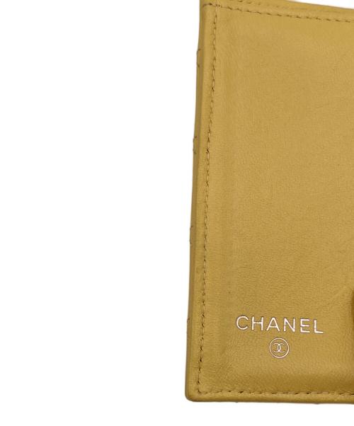 CHANEL（シャネル）CHANEL (シャネル) ボーイシャネル スモールウォレット イエローの古着・服飾アイテム