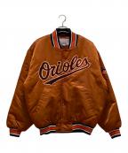 GENUINE MERCHANDISE by STARTERジェニュイン マーチャンダイズ バイ スターター）の古着「Orioles スタジャン」｜ブラウン