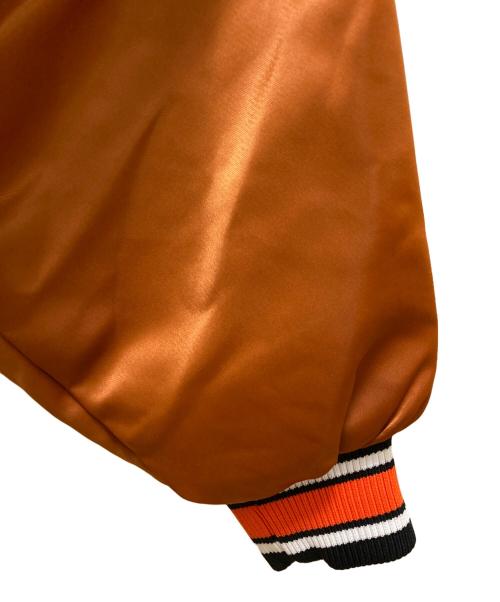 GENUINE MERCHANDISE by STARTER（ジェニュイン マーチャンダイズ バイ スターター）GENUINE MERCHANDISE BY STARTER (ジェニュイン マーチャンダイズ バイ スターター) Orioles スタジャン ブラウン サイズ:Lの古着・服飾アイテム