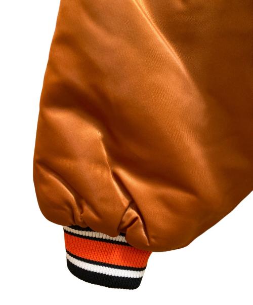 GENUINE MERCHANDISE by STARTER（ジェニュイン マーチャンダイズ バイ スターター）GENUINE MERCHANDISE BY STARTER (ジェニュイン マーチャンダイズ バイ スターター) Orioles スタジャン ブラウン サイズ:Lの古着・服飾アイテム