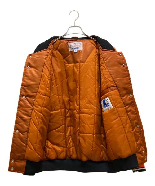 GENUINE MERCHANDISE by STARTER（ジェニュイン マーチャンダイズ バイ スターター）GENUINE MERCHANDISE BY STARTER (ジェニュイン マーチャンダイズ バイ スターター) Orioles スタジャン ブラウン サイズ:Lの古着・服飾アイテム