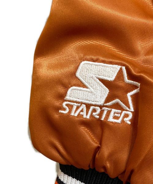 GENUINE MERCHANDISE by STARTER（ジェニュイン マーチャンダイズ バイ スターター）GENUINE MERCHANDISE BY STARTER (ジェニュイン マーチャンダイズ バイ スターター) Orioles スタジャン ブラウン サイズ:Lの古着・服飾アイテム