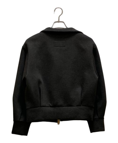NOLLEY'S（ノーリーズ）NOLLEY'S (ノーリーズ) ウォッシャブルエアボールスタンドジップブルゾン グレー サイズ:３８ 未使用品の古着・服飾アイテム
