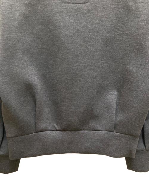 NOLLEY'S（ノーリーズ）NOLLEY'S (ノーリーズ) ウォッシャブルエアボールスタンドジップブルゾン グレー サイズ:３８ 未使用品の古着・服飾アイテム