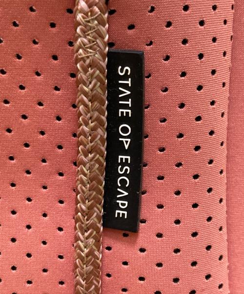 STATE OF ESCAPE（ステイトオブエスケープ）STATE OF ESCAPE (ステイトオブエスケープ) マイクロ 2WAYショルダーバッグ ピンクの古着・服飾アイテム
