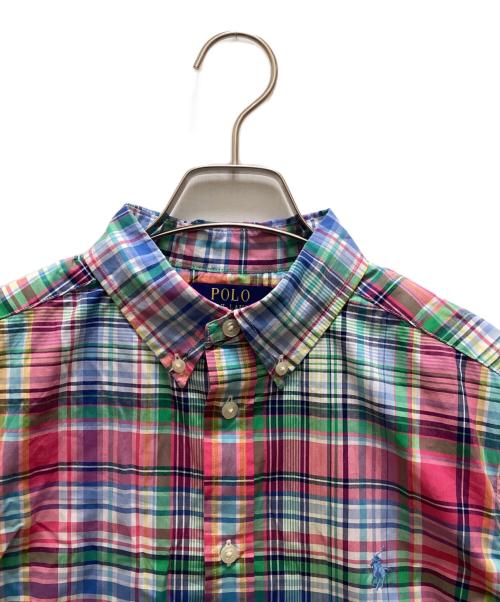 POLO RALPH LAUREN（ポロ・ラルフローレン）POLO RALPH LAUREN (ポロ・ラルフローレン) ボタンダウンチェックシャツ マルチカラー サイズ:ＸＬの古着・服飾アイテム
