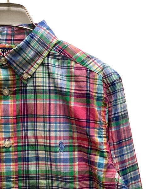 POLO RALPH LAUREN（ポロ・ラルフローレン）POLO RALPH LAUREN (ポロ・ラルフローレン) ボタンダウンチェックシャツ マルチカラー サイズ:ＸＬの古着・服飾アイテム
