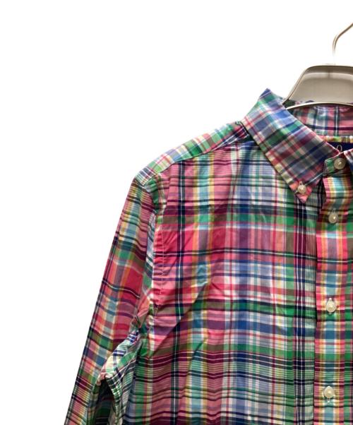POLO RALPH LAUREN（ポロ・ラルフローレン）POLO RALPH LAUREN (ポロ・ラルフローレン) ボタンダウンチェックシャツ マルチカラー サイズ:ＸＬの古着・服飾アイテム