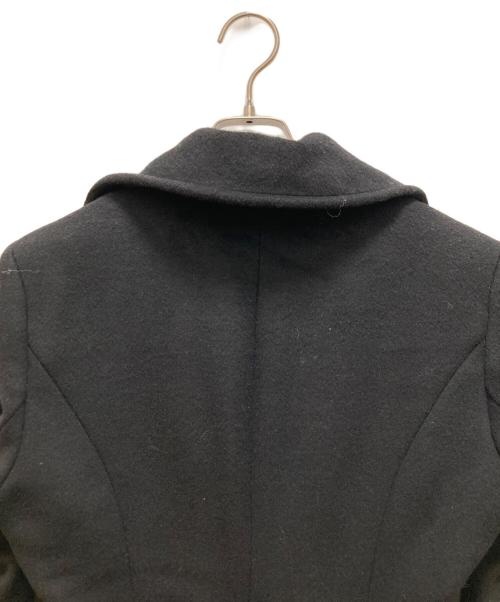 LAUREN RALPH LAUREN（ローレン ラルフ ローレン）LAUREN RALPH LAUREN (ローレン ラルフ ローレン) ウールコート ブラック サイズ:２の古着・服飾アイテム