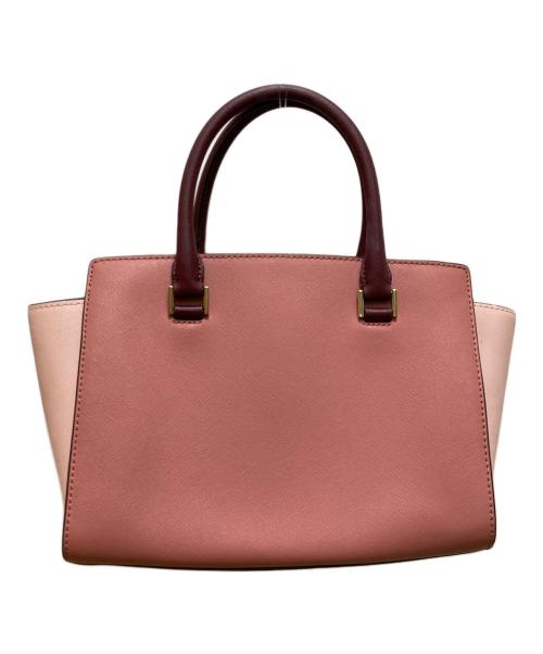 MICHAEL KORS（マイケルコース）MICHAEL KORS (マイケルコース) 2WAYショルダーバッグ ピンクの古着・服飾アイテム