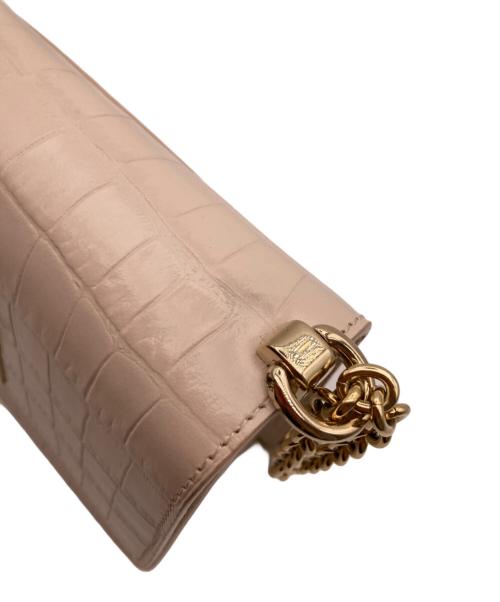 FURLA（フルラ）FURLA (フルラ) チェーンショルダーバッグ ベージュの古着・服飾アイテム