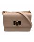 FURLA（フルラ）の古着「チェーンショルダーバッグ」｜ベージュ