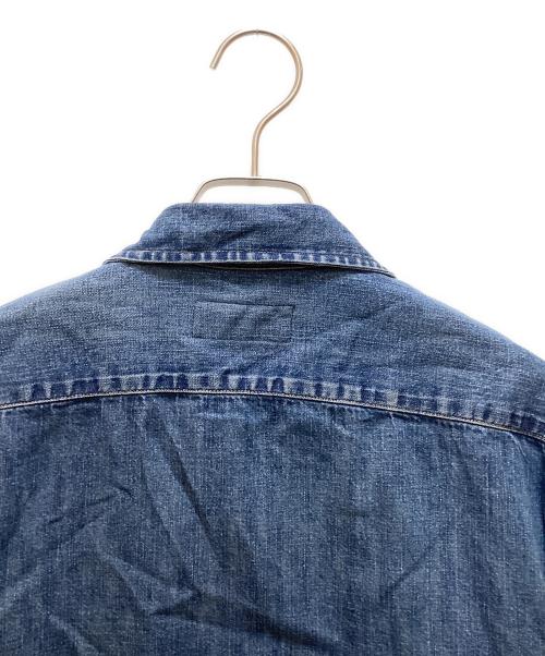 POLO RALPH LAUREN（ポロ・ラルフローレン）POLO RALPH LAUREN (ポロ・ラルフローレン) ボタンダウン長袖デニムシャツ インディゴ サイズ:４の古着・服飾アイテム