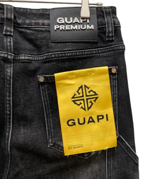 GUAPI（グアピ）GUAPI (グアピ) オブシディアン ブラック スパイダー デニム バージョンツー ブラック サイズ:３２の古着・服飾アイテム