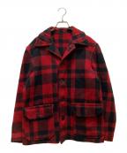 L.L.Beanエルエルビーン）の古着「バッファローチェックウールジャケット」｜レッド