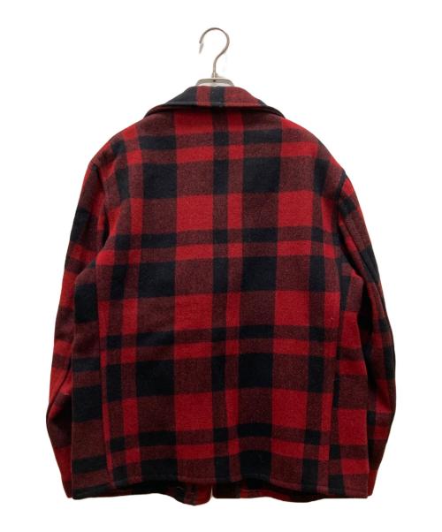 L.L.Bean（エルエルビーン）L.L.Bean (エルエルビーン) バッファローチェックウールジャケット レッド サイズ:freeの古着・服飾アイテム