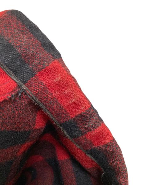 L.L.Bean（エルエルビーン）L.L.Bean (エルエルビーン) バッファローチェックウールジャケット レッド サイズ:freeの古着・服飾アイテム