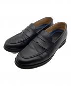 BEAUTY&YOUTHビューティーアンドユース）の古着「“all time shoes” スリム ローファー V2」｜ブラック