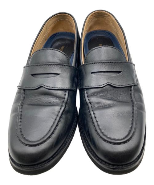 BEAUTY&YOUTH（ビューティーアンドユース）BEAUTY&YOUTH (ビューティーアンドユース) “all time shoes” スリム ローファー V2 ブラック サイズ:25.5の古着・服飾アイテム
