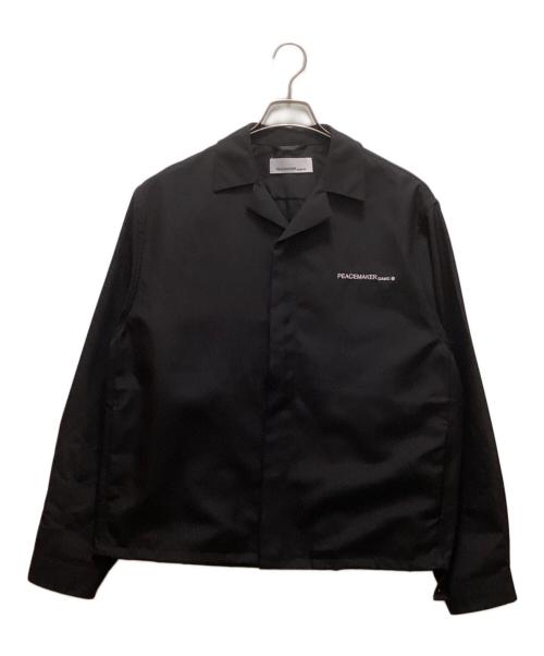 PEACEMAKER（ピースメーカー）PEACEMAKER (ピースメーカー) ピースメーカー システムシャツ ブラック サイズ:Ｍの古着・服飾アイテム