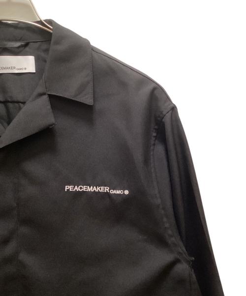 PEACEMAKER（ピースメーカー）PEACEMAKER (ピースメーカー) ピースメーカー システムシャツ ブラック サイズ:Ｍの古着・服飾アイテム