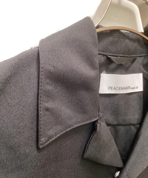 PEACEMAKER（ピースメーカー）PEACEMAKER (ピースメーカー) ピースメーカー システムシャツ ブラック サイズ:Ｍの古着・服飾アイテム