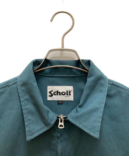 Schott（ショット）Schott (ショット) TC ワークジャケット グリーン サイズ:Lの古着・服飾アイテム