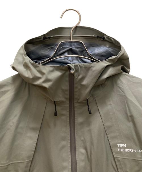 THE NORTH FACE（ザ ノース フェイス）THE NORTH FACE (ザ ノース フェイス) HYKE (ハイク) コラボ ジーティーエックス トレイル ジャケット ベージュ サイズ:Lの古着・服飾アイテム