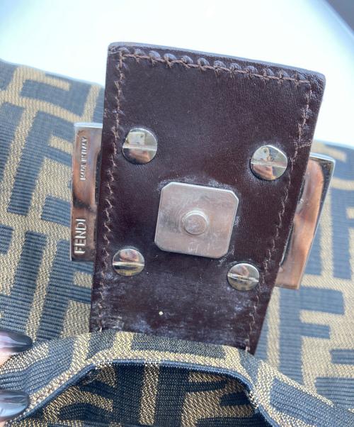 FENDI（フェンディ）FENDI (フェンディ) マンマバケット ワンショルダーバッグ ブラウンの古着・服飾アイテム