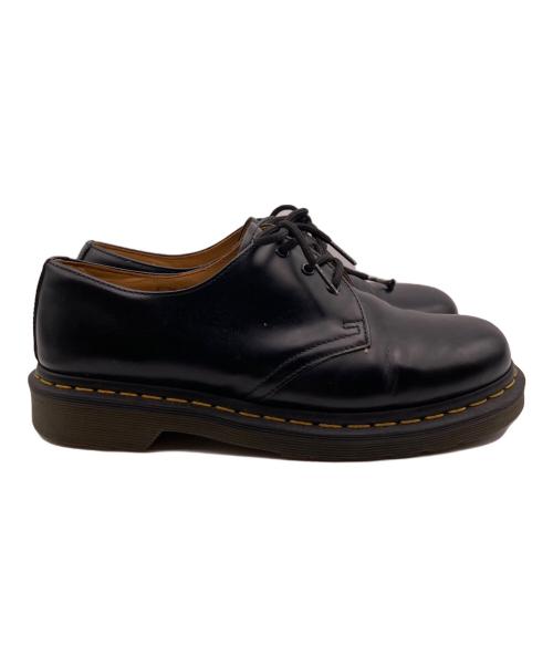 Dr.Martens（ドクターマーチン）Dr.Martens (ドクターマーチン) 3ホールシューズ ブラック サイズ: UK7の古着・服飾アイテム