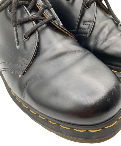 Dr.Martens（ドクターマーチン）Dr.Martens (ドクターマーチン) 3ホールシューズ ブラック サイズ: UK7の古着・服飾アイテム