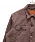 中古・古着 LEVI'S (リーバイス) デニムジャケット パープル サイズ:L：8000円