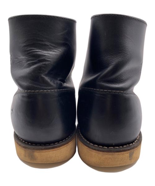 RED WING（レッドウィング）RED WING (レッドウィング) 6インチ クラシックラウンド ブラック サイズ:9Dの古着・服飾アイテム