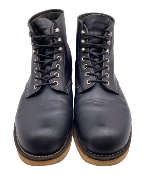 RED WING（レッドウィング）RED WING (レッドウィング) 6インチ クラシックラウンド ブラック サイズ:9Dの古着・服飾アイテム