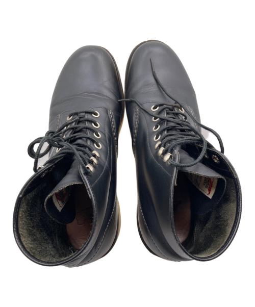 RED WING（レッドウィング）RED WING (レッドウィング) 6インチ クラシックラウンド ブラック サイズ:9Dの古着・服飾アイテム