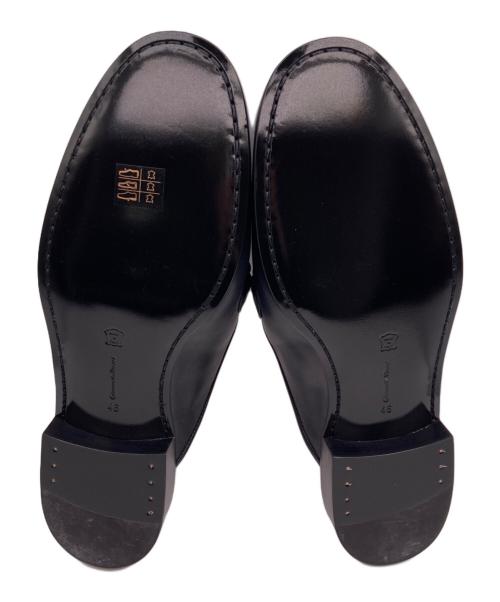 Gianvito Rossi（ジャンヴィト ロッシ）Gianvito Rossi (ジャンヴィト ロッシ) バックレスローファーサンダル ブラック サイズ:４６の古着・服飾アイテム