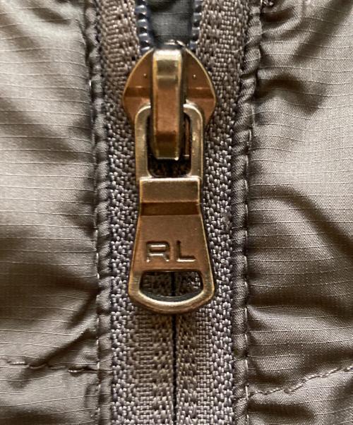 POLO RALPH LAUREN（ポロ・ラルフローレン）POLO RALPH LAUREN (ポロ・ラルフローレン) ポニー刺繍中綿ジャケット グレー サイズ:Lの古着・服飾アイテム