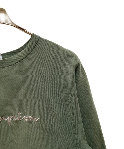 Champion REVERSE WEAVE（チャンピオン リバース ウィーブ）Champion REVERSE WEAVE (チャンピオン リバース ウィーブ) 90s リバースウィーブスウェット グリーン サイズ:ＸＬの古着・服飾アイテム