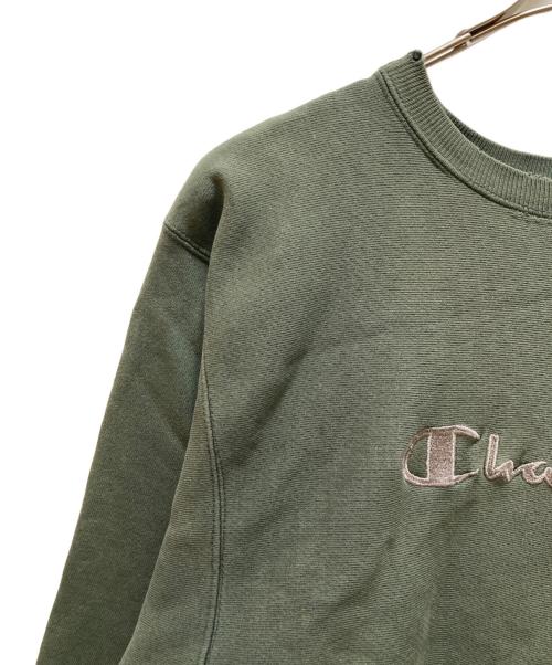 Champion REVERSE WEAVE（チャンピオン リバース ウィーブ）Champion REVERSE WEAVE (チャンピオン リバース ウィーブ) 90s リバースウィーブスウェット グリーン サイズ:ＸＬの古着・服飾アイテム