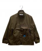 THE PX WILD THINGS×CHARI & CO NYCザピーエックスワイルドシングス×チャリアンドコーニューヨーク）の古着「コラボナイロンジャケット」｜カーキ