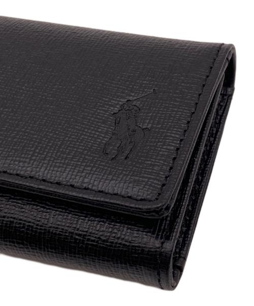 POLO RALPH LAUREN（ポロ・ラルフローレン）POLO RALPH LAUREN (ポロ・ラルフローレン) 5連キーケース ブラックの古着・服飾アイテム